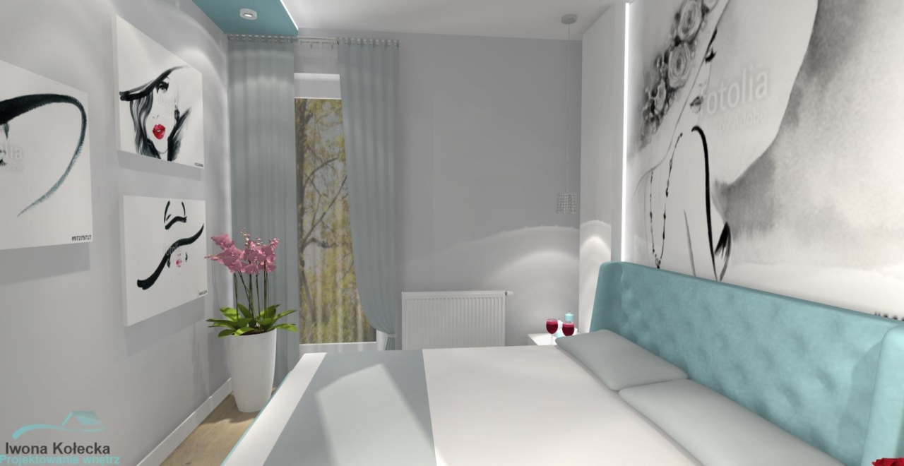 Projekte der Schlafzimmer - Projektowanie Wnętrz